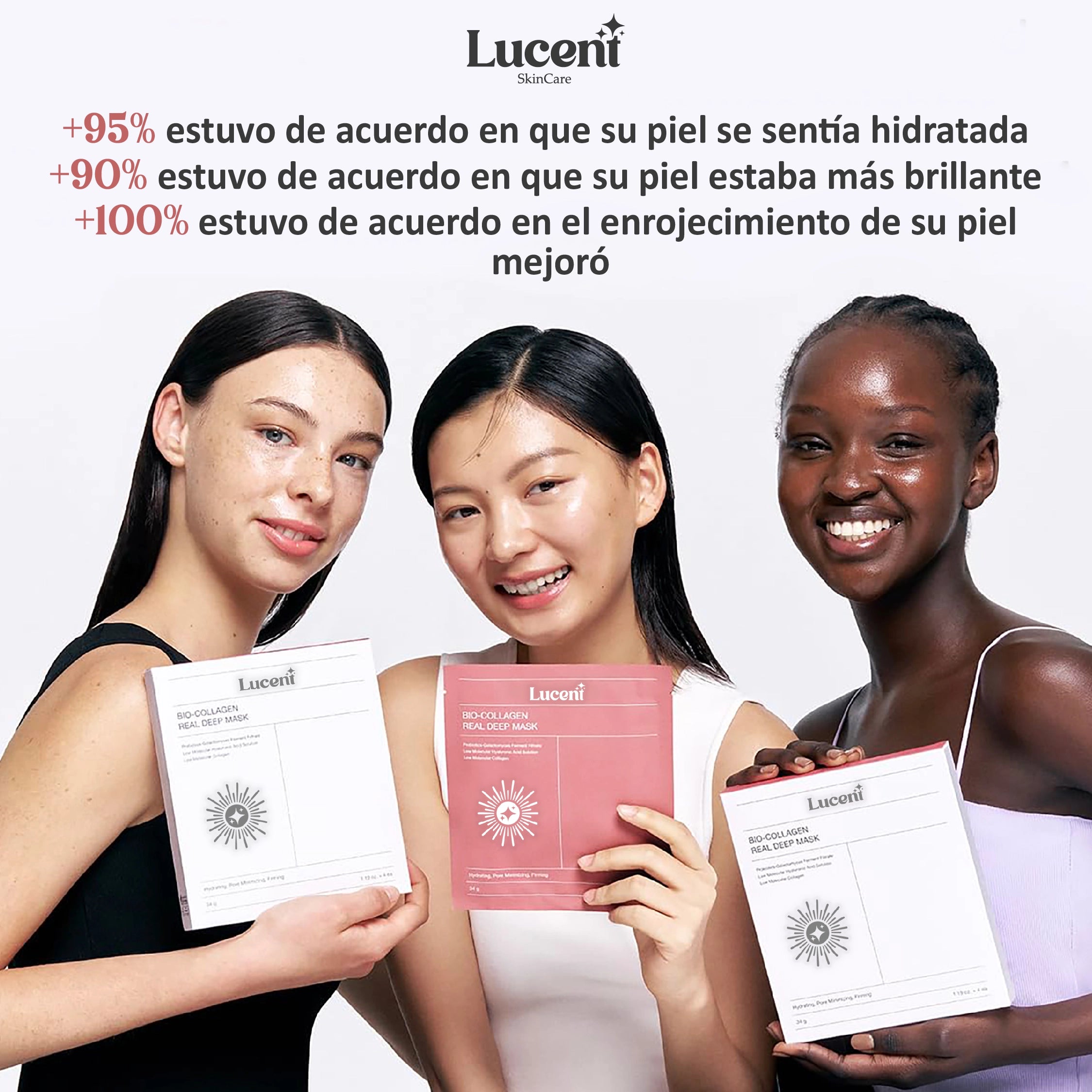 Mascarilla de Colágeno Lucent | Glass Skin