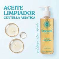 Aceite Limpiador de Centella Asiática Lucent | Control de Poros y Sebo para Piel Radiante - 2