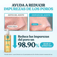 Aceite Limpiador de Centella Asiática Lucent | Control de Poros y Sebo para Piel Radiante - 1